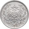 Купить Германия 1/2 марки (mark) 1916 Знак монетного двора: "A" - Берлин