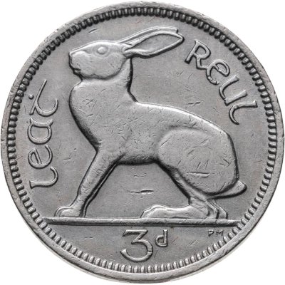 купить Ирландия 3 пенса (pence) 1965