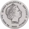 Купить Тувалу 5 долларов 2023 "Год дракона"