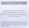 Купить Монголия 250 тугриков 2022 Proof "Великолепный баран аргали Архар" в капсуле с сертификатом