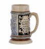 Купить Кружка пивная "Сложный выбор", 0,5 л., фаянс, роспись, мануфактура "Reinhold Hanke Stein", Германия, 1960-1980 гг.