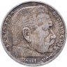 Купить Германия (Третий Рейх) 5 рейхсмарок 1935, Двор А (Берлин), Орел без свастики (Гинденбург)