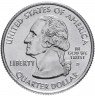 Купить США 1/4 доллара (квотер, 25 центов) 2000 D "Штат Нью Гэмпшир", знак монетного двора "D" - Денвер