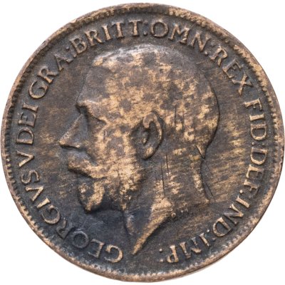 купить Великобритания 1 фартинг (farthing) 1916