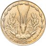 Купить Западная Африка (BCEAO) 5 франков (francs) 1990