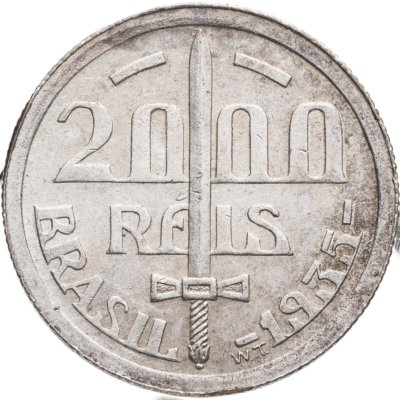 купить Бразилия 2000 реалов (рейс, reis) 1935
