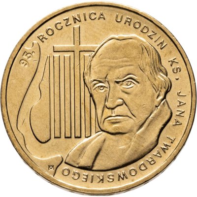 купить Польша 2 злотых 2010 "95 лет со дня рождения Яна Якуба Твардовского"