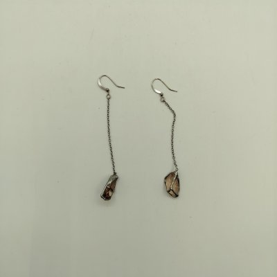 купить Серьги абстрактной формы, металл, стекло, Европа, 1990-2010 гг.