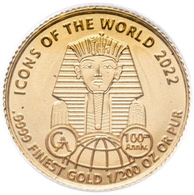 купить Руанда 10 франков 2022 100 лет со дня открытия гробницы Тутанхамона