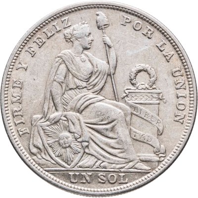 купить Перу 1 соль (sol) 1923