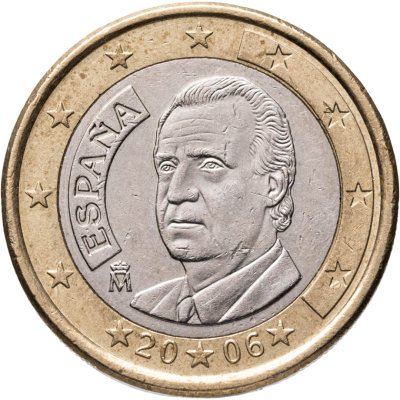 купить Испания 1 евро (euro) 2006