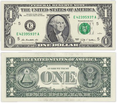 купить США 1 доллар 2009 FW E-Ричмонд