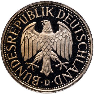 купить Германия (ФРГ) 1 марка 1982, знак монетного двора: "D" - Мюнхен