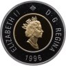Купить Канада, набор из банкноты 2 доллара 1986 и монеты 2 доллара 1996  "Белый медведь" в футляре с сертификатом