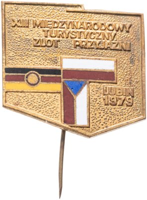 купить Польша Знак "XIII Международный туристический слет дружбы 1979"
