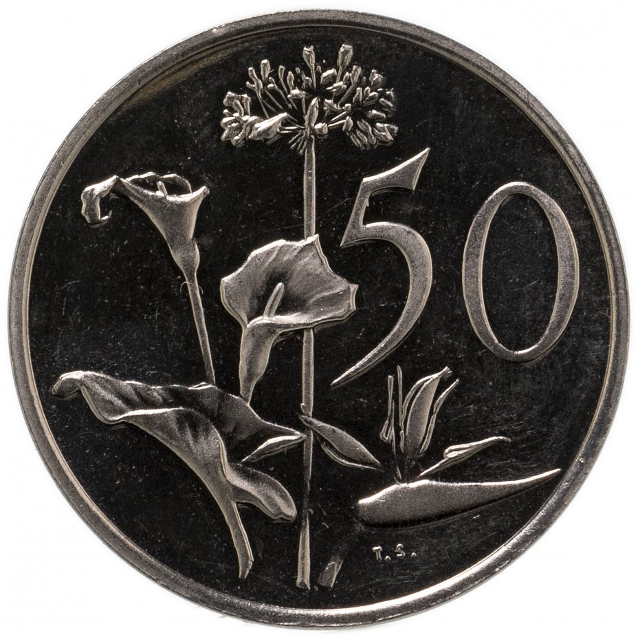 купить ЮАР 50 центов (cents) 1970