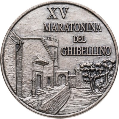купить Италия медаль"XV Гибеллинский полумарафон"