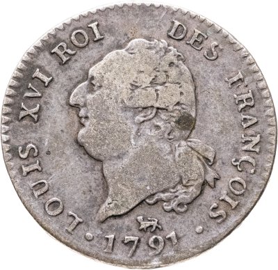 купить Франция 30 солей 1791