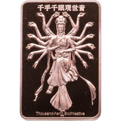 купить Самоа 20 центов 2025 "Летающие апсары: Тысячерукий бодхисаттва" в рамке с сертификатом