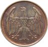 Купить Германия 4 рейхспфеннига (reichspfennig) 1932, знак монетного двора "A" — Берлин