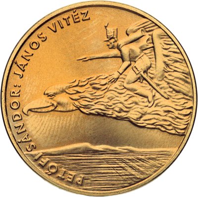 купить Венгрия 200 форинтов (forint, ketszaz) 2001 "Детская литература - Шандор Петёфи, "Витязь Янош"