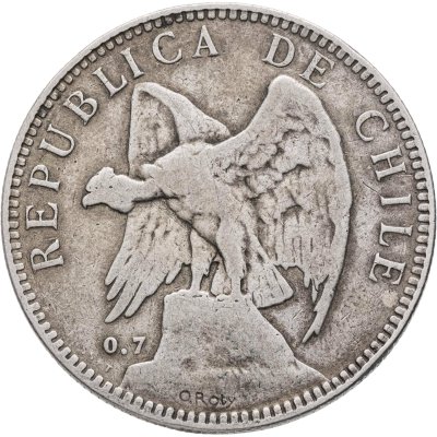 купить Чили 1 песо (peso) 1903
