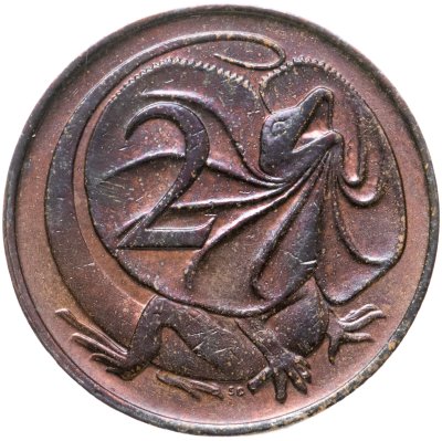 купить Австралия 2 цента (cents) 1966