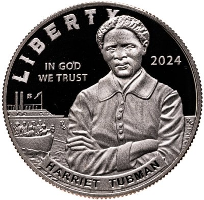 купить США 50 центов (1/2 доллара, half dollar) 2024 "Гарриет Табмен"