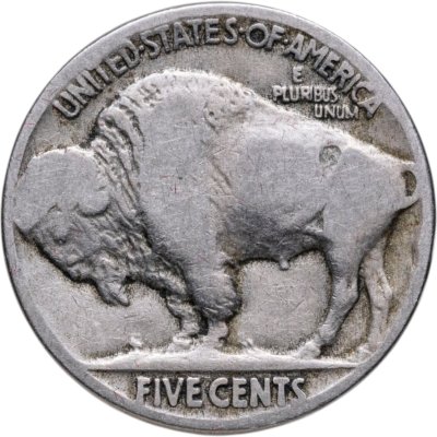 купить США 5 центов (cents) 1925 Buffalo Nickel Без отметки монетного двора