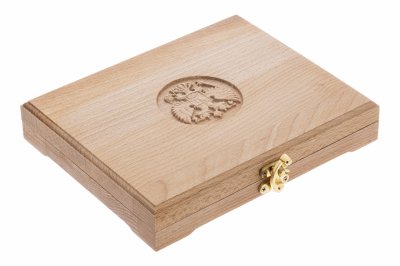 Купить Футляр деревянный для 18 монет (бук, массив)