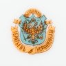 Купить Блюдо сервировочное овальной формы, украшенное цветочным декором, фарфор, деколь, Фарфоровый завод братьев Корниловых, Российская империя, 1884-1914 гг.