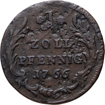 купить Курфюршество Пфальц 1 пфенниг 1766