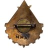 Купить Нагрудный знак "Юный техник СССР", томпак, эмаль, булавка. СССР, завод Победа, 1950-е гг.