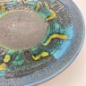 Купить Блюдо сервировочное (декоративное) с абстрактным декором, керамика, поливы, глазурь, Европа, 1960-1980 гг.