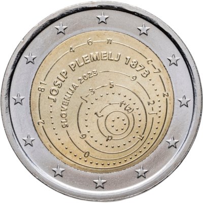 купить Словения 2 евро (euro) 2023 "150-летие со дня рождения Йосипа Племеля"