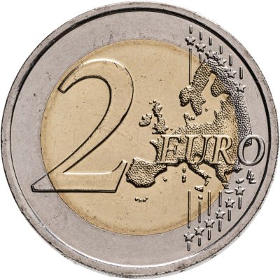 купить Словакия 2 евро 2014 "10 лет вступления в Европейский Союз"