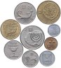 Купить Израиль набор монет для обращения 1980-1985 (9 штук, полный номинальный ряд)