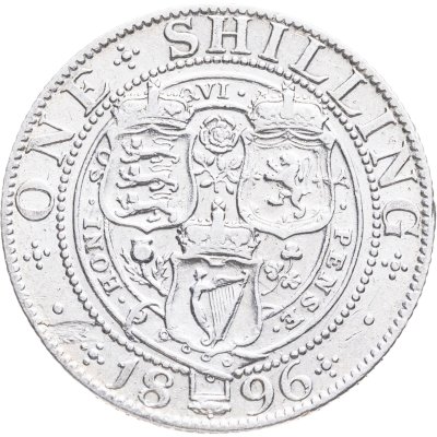 купить Великобритания 1 шиллинг (shilling) 1896