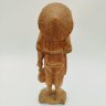 Купить Статуэтка "Восточный старец с корзиной", дерево, резьба, Азия, 1950-1980 гг.