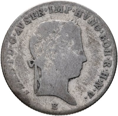 купить Австрия 10 крейцеров 1839, знак монетного двора "E" - Карлсбург