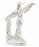 Купить Статуэтка "Балерина-Аист", фарфор с золочением, Дмитровский фарфоровый завод, скульптор М.А. Интизарян, с. Вербилки, СССР, 1954-1965 гг.