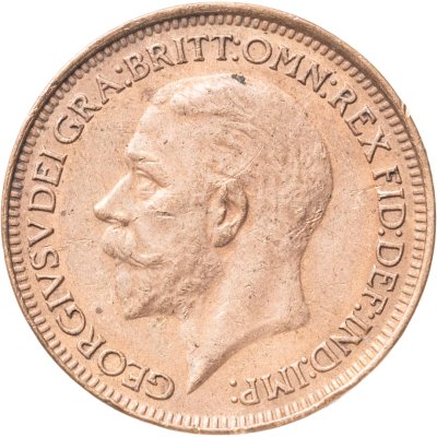 купить Великобритания 1 фартинг (farthing) 1929