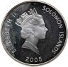 Купить Соломоновы Острова 25 долларов (dollars) 2005  Легендарные боевые корабли - Виктория