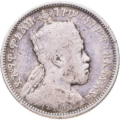 купить Эфиопия 1/4 быра (birr) 1903