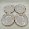 Купить Набор из четырех десертных тарелок, фарфор, Минский фарфорово-фаянсовый завод, СССР, 1968-1983 гг.