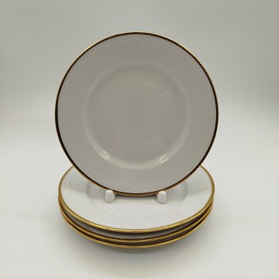 купить Набор из четырех десертных тарелок, фарфор, Минский фарфорово-фаянсовый завод, СССР, 1968-1983 гг.