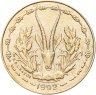 Купить Западная Африка (BCEAO) 5 франков (francs) 1992