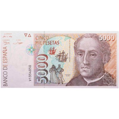 купить Испания 5000 песет 1992 года