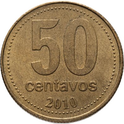 купить Аргентина 50 сентаво (centavos) 2010