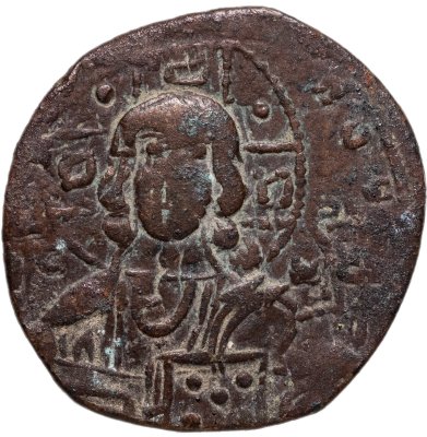 Купить Византийская империя, Роман III, 1028-1034 годы, фоллис. (Иисус Христос)